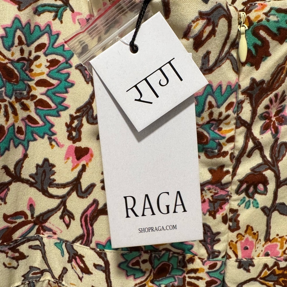 Raga Women’s Floral Maxi Tiered Dress Boho Flowy Resort Wear - Picture 6 of 6